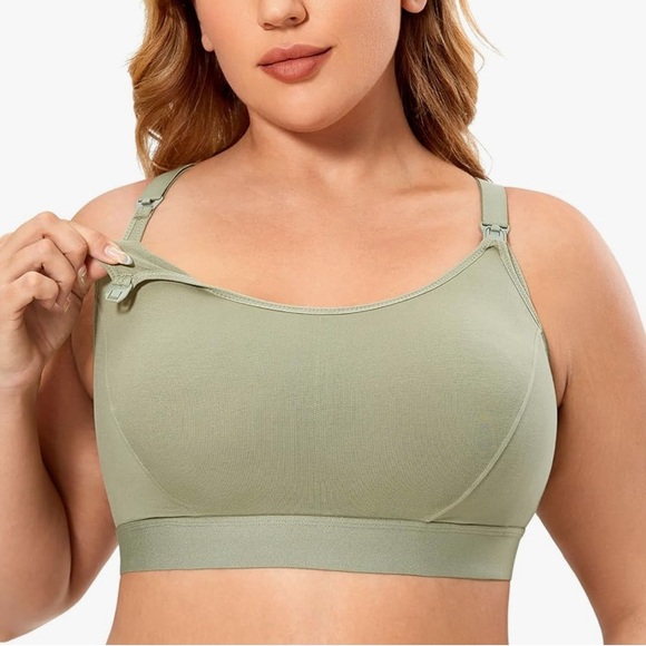Gratin Plus Sized Nursing Sports Bra - Picture 1 of 7